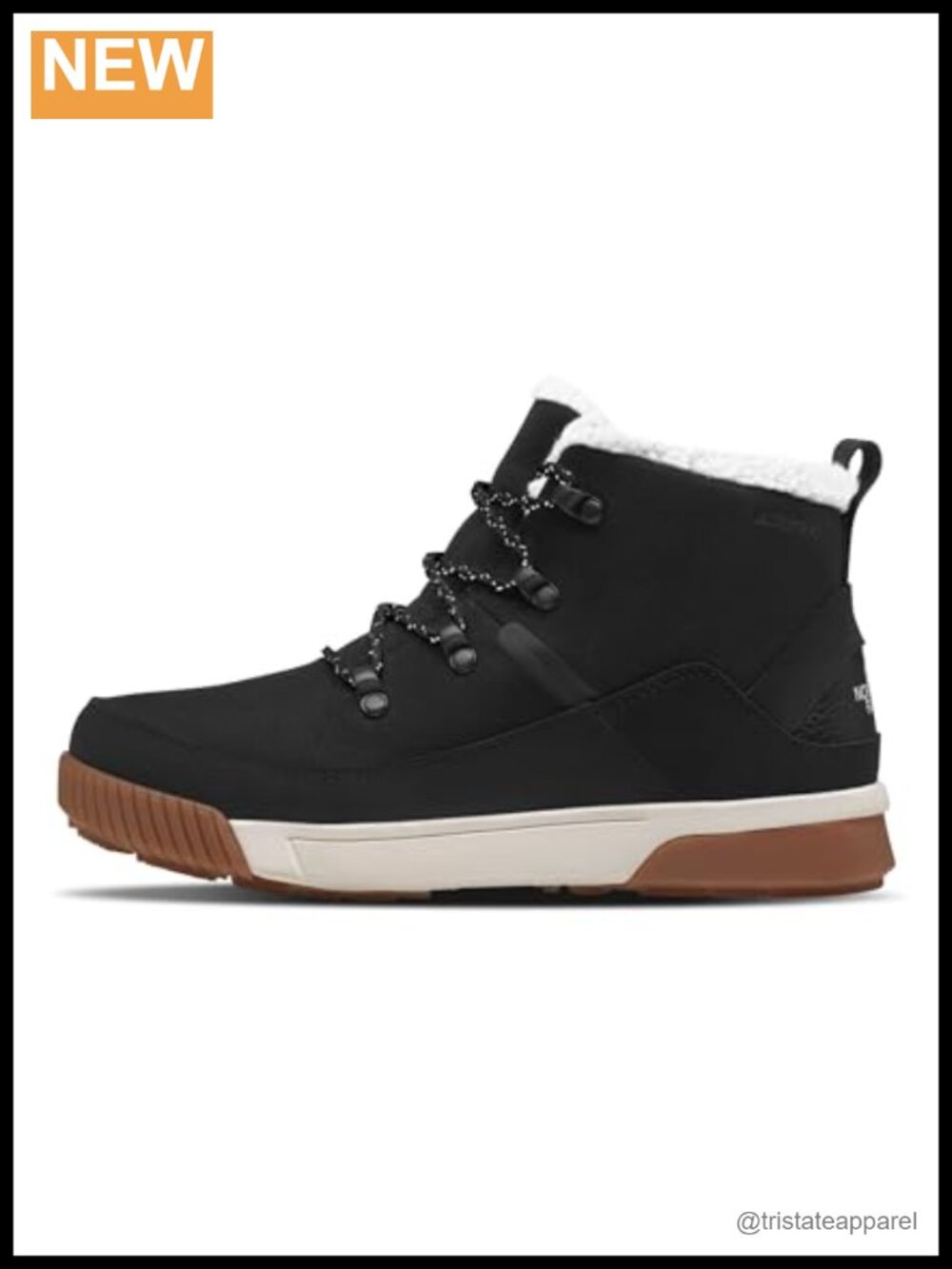 North Face Sierra Mid Lace Insulated Waterproof Leather Winter Boots